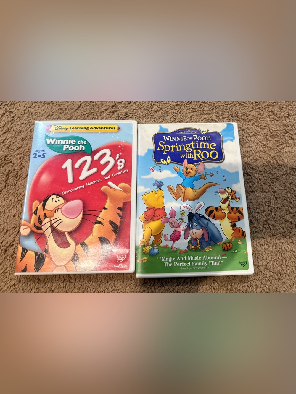 Winnie the Pooh - 123's & Walt Disney's Winnie springtime with roo
